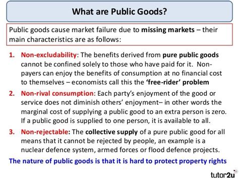 non excludable definition economics|Public Goods and Market Failure .